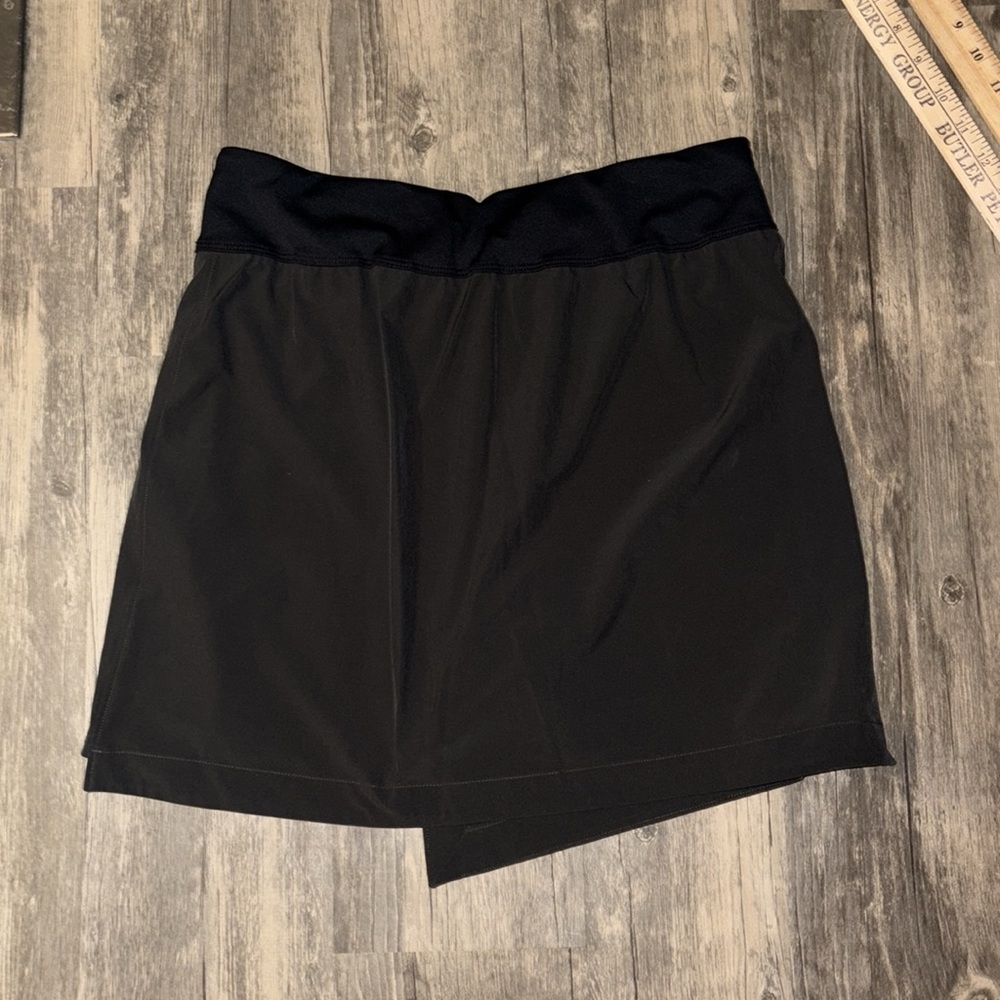 REI Co-op Sz XS Screeline black Hiking Camp Skirt Skort UPF 50+ Stretch Women's - Picture 5 of 6